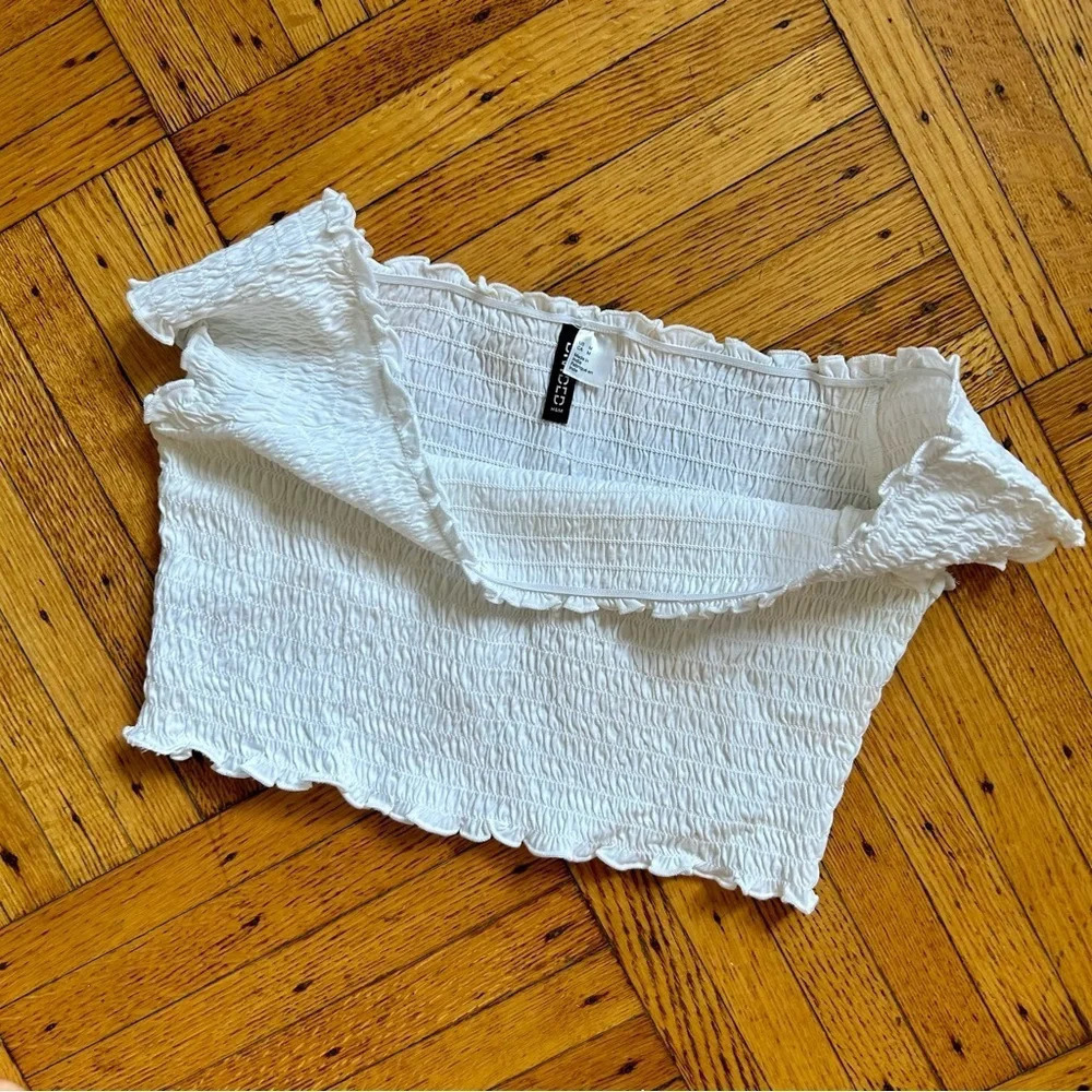 H&M Smocked‎ Crop Top